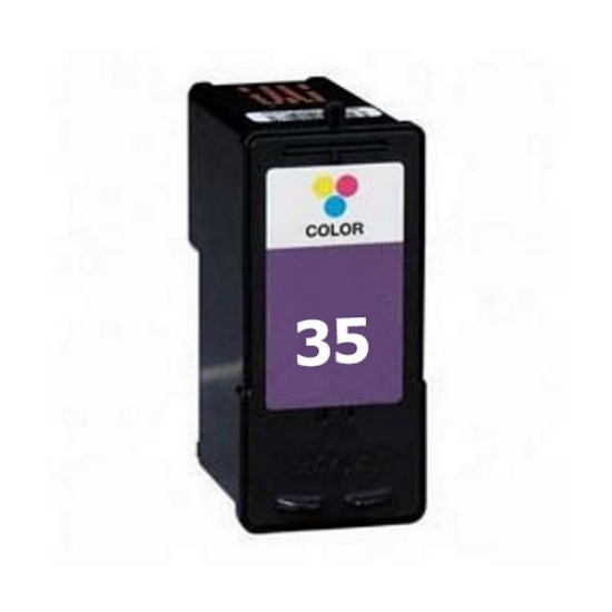 Picture of Remanufactured 18C0035 (Lexmark #35) Lexmark Tri-Color Inkjet Cartridge