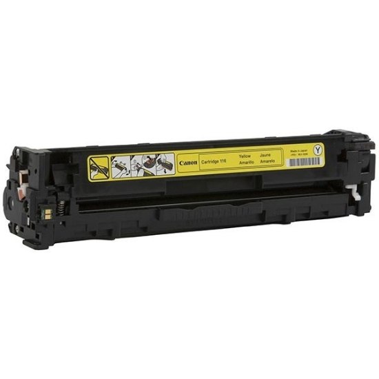Picture of Canon 1977B001AA (Canon 116) OEM Yellow Laser Toner Cartridge