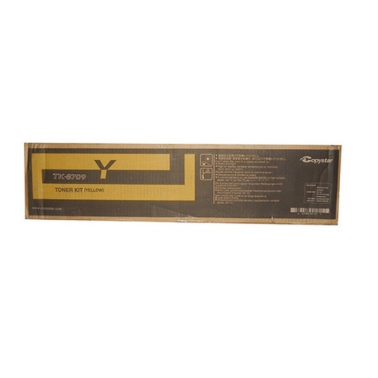 Picture of Copystar 1T02K9ACS0 (TK-8709Y) OEM Yellow Toner Cartridge