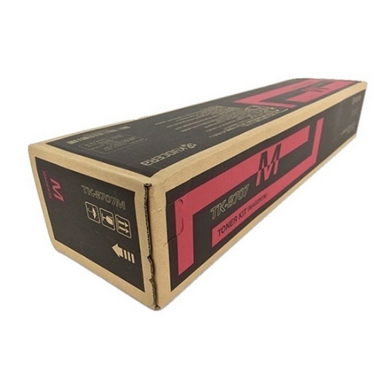 Picture of Kyocera Mita 1T02K9BUS0 (TK-8707M) OEM Magenta Toner Cartridge