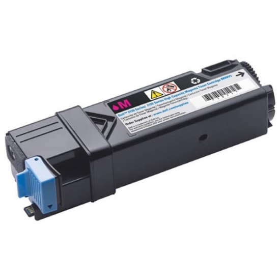 Picture of Dell 2Y3CM (331-0717) High Yield Magenta Toner Cartridge (2500 Yield)