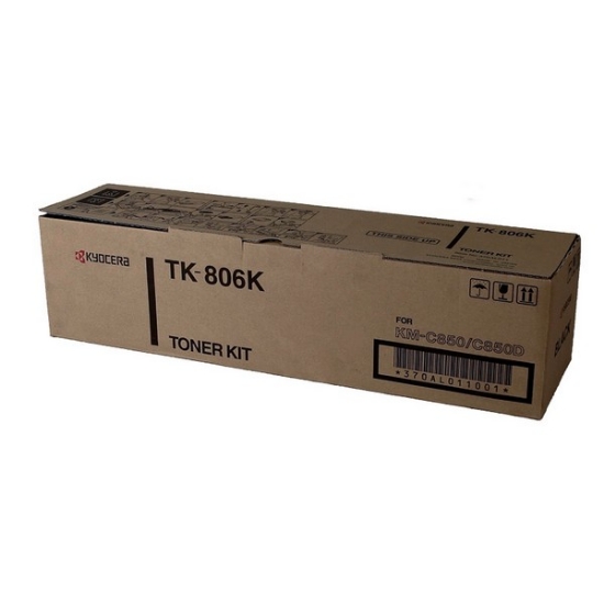 Picture of Kyocera Mita 370AL011 (TK-806K) OEM Black Toner Cartridge
