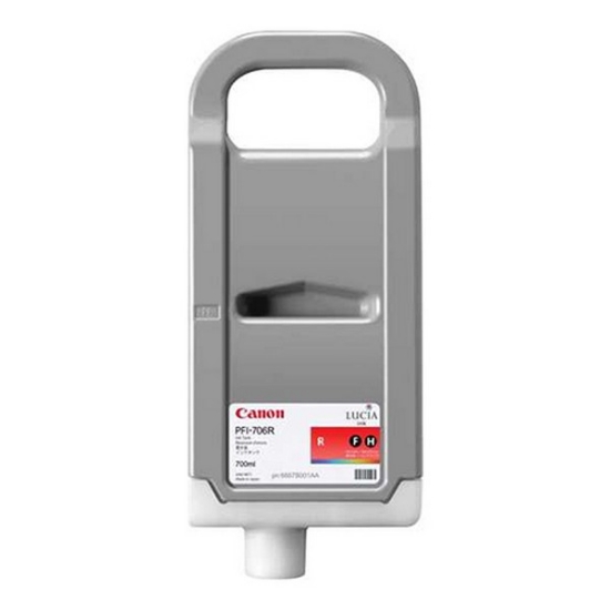 Picture of Canon 6687B001AA (PFI-706Red) OEM Red Ink Cartridge