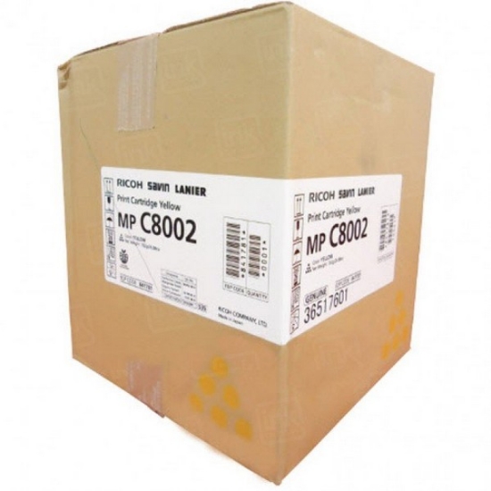 Picture of Ricoh 841781 (842084) Yellow Toner Cartridge (29000 Yield)