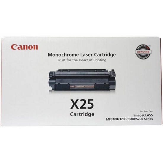 Picture of Canon 8489A001AA (X-25) OEM Black Copier Toner
