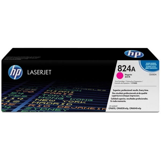 Picture of HP CB383A (HP 824A) OEM Magenta Toner Cartridge