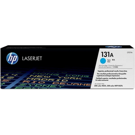 Picture of HP CF211A (HP 131A) OEM Cyan Laser Toner Cartridge