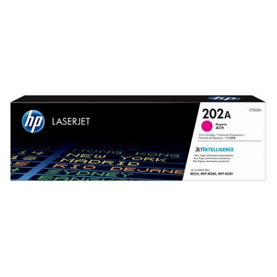 Picture of HP CF503A (HP 202A) Magenta Toner Cartridge (1300 Yield)