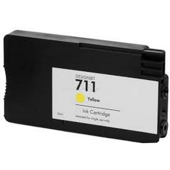Picture of Remanufactured CZ132A (HP 711A) Yellow Inkjet Cartridge (150 ml)