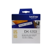 Picture of die-cut file folder labels, 0.66" x 3.4", white, 300 labels/roll