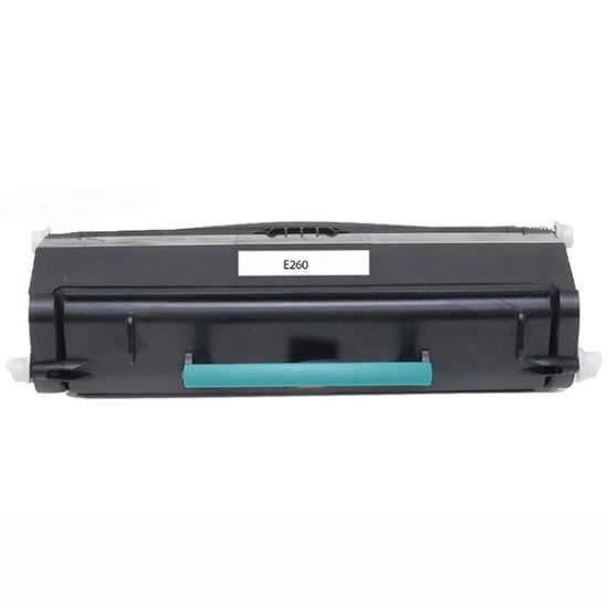 Picture of Jumbo E260A11A Compatible Lexmark Black Toner Cartridge