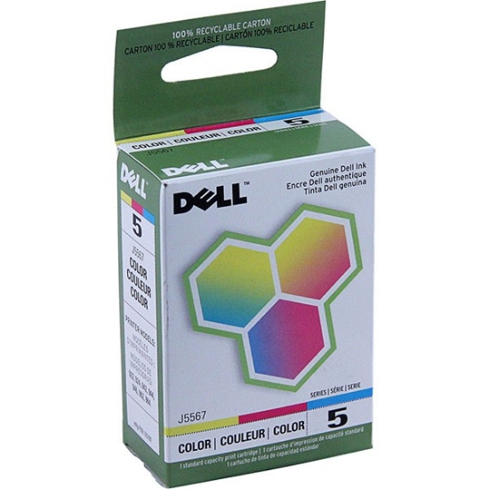 Picture of Dell J5567 (UU181) OEM Color Ink Cartridge