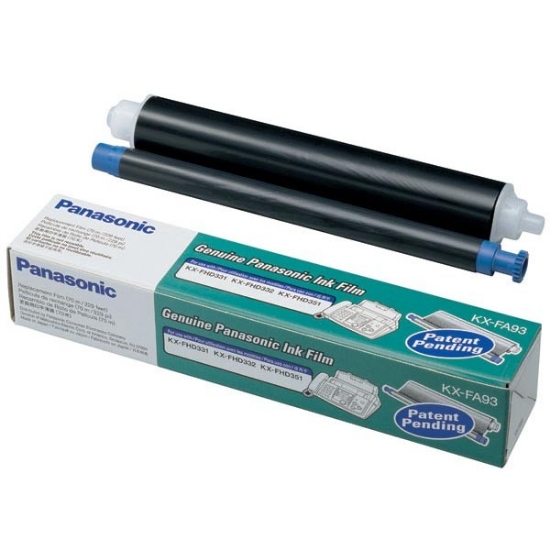 Picture of Panasonic KX-FA93 OEM Black Thermal Fax Ribbons