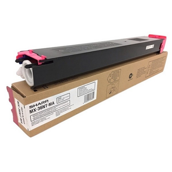 Picture of Sharp MX-36NTMA Magenta Toner (15000 Yield)