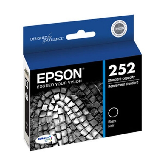 Picture of Epson T252120 (Epson 252) OEM Black Inkjet Cartridge