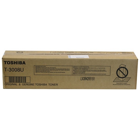 Picture of Toshiba T-3008U Black Toner Cartridge (43900 Yield)