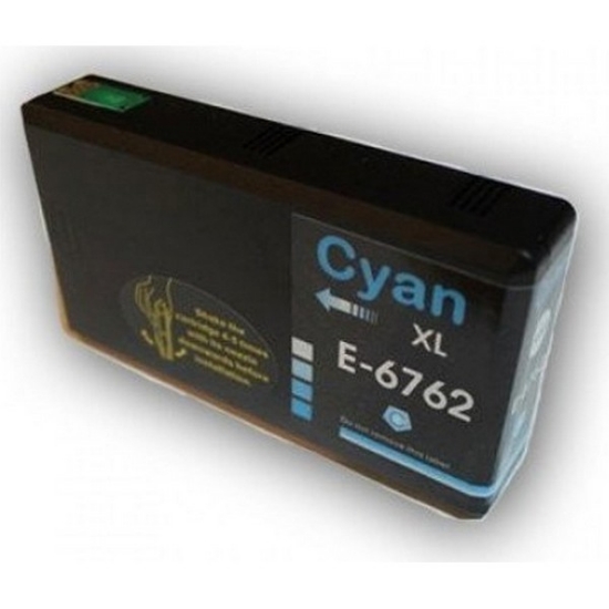 Picture of Remanufactured T676XL220 (Epson 676XL) High Yield Epson Cyan Inkjet Cartridge