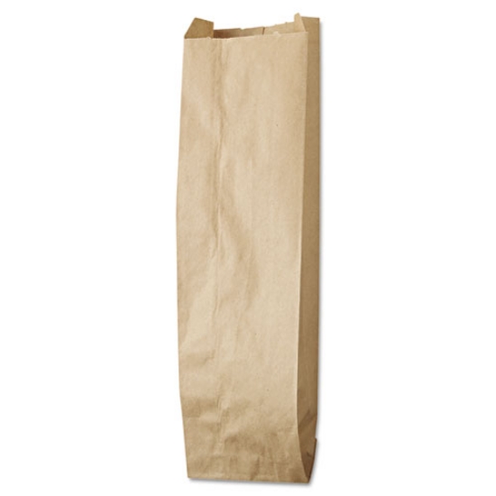 Picture of Liquor-Takeout Quart-Sized Paper Bags, 35 lb Capacity, 4.25" x 2.5" x 16", Kraft, 500 Bags