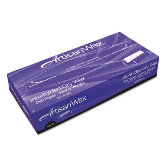 Picture of Wf12 Interfolded Dry Wax Deli Paper, 12 X 10.75, White, 500/box, 12 Boxes/carton