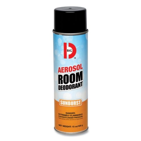 Picture of Aerosol Room Deodorant, Sunburst Scent, 15 Oz Can, 12/carton