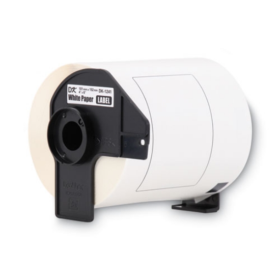 Picture of Die-Cut Shipping Labels, 4" x 6", White, 200 Labels/Roll