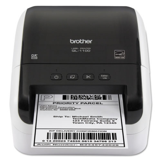 Picture of Ql-1100 Wide Format Professional Label Printer, 69 Labels/min Print Speed, 6.7 X 8.7 X 5.9