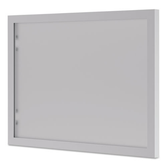Picture of Bl Series Hutch Doors, Glass, 13.25w X 17.38h, Silver/frosted