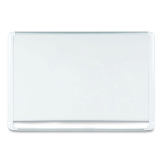 Picture of gold ultra magnetic dry erase boards, 36 x 24, white surface, white aluminum frame