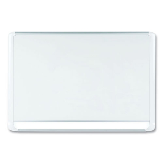 Picture of gold ultra magnetic dry erase boards, 48 x 36, white surface, white aluminum frame