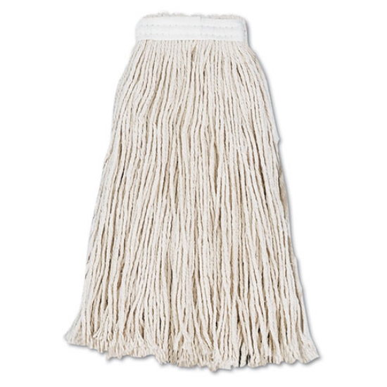 Picture of Cut-End Wet Mop Head, Cotton, #16, White, 12/carton