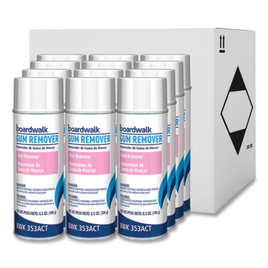 Picture of Chewing Gum and Candle Wax Remover, 6.5 oz Aerosol Spray, 12/Carton