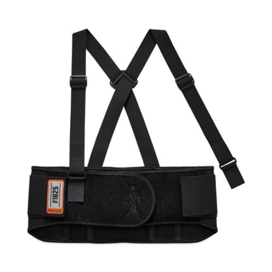 Picture of ProFlex 1625 Elastic Back Support Brace, 2X-Large, 42" to 46" Waist, Black, Ships in 1-3 Business Days