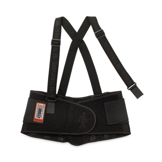 Picture of ProFlex 2000SF High-Performance Spandex Back Support Brace, 3X-Large, 46" to 52" Waist, Black, Ships in 1-3 Business Days