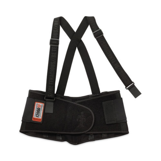 Picture of ProFlex 2000SF High-Performance Spandex Back Support Brace, 4X-Large, 52" to 58" Waist, Black, Ships in 1-3 Business Days