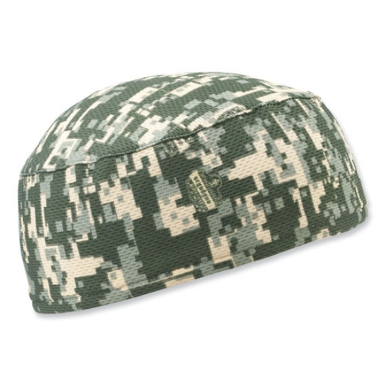 Picture of Chill-Its 6630 High-Performance Terry Cloth Skull Cap, Polyester, One Size Fits Most, Camo, Ships in 1-3 Business Days