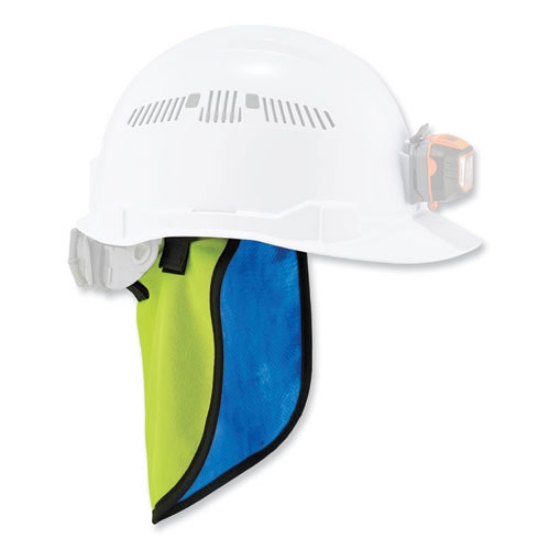 Picture of Chill-Its 6670CT Cooling Hard Hat Neck Shade - PVA, 14.75 x 10.5, Lime, Ships in 1-3 Business Days