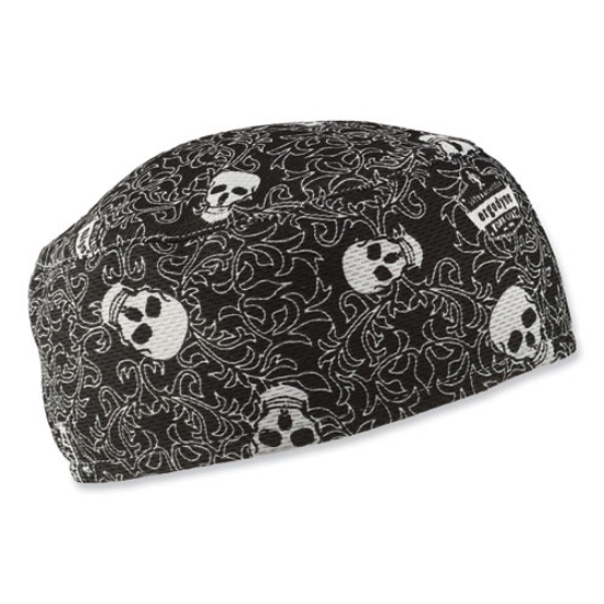 Picture of Chill-Its 6630 High-Performance Terry Cloth Skull Cap, Polyester, One Size Fits Most, Skulls, Ships in 1-3 Business Days