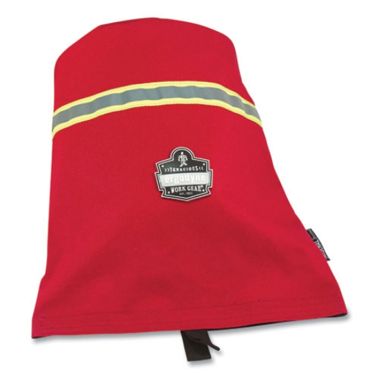 Picture of Arsenal 5082 SCBA Mask Bag with Hook-and-Loop Closure, 8.5 x 8.5 x 14, Red, Ships in 1-3 Business Days