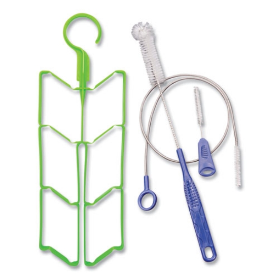 Picture of Chill-Its 5159 Hydration Pack Cleaning Kit, Bladder, Tube/Bite-Valve Cleaning Brushes, Drying Rack,Ships in 1-3 Business Days