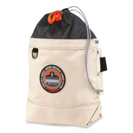 Picture of Arsenal 5725 Topped Bolt Bag, 5 x 10 x 9, Canvas, White, Ships in 1-3 Business Days