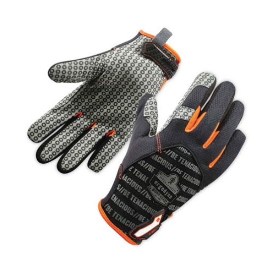 Picture of ProFlex 821 Smooth Surface Handling Gloves, Black, Large, Pair, Ships in 1-3 Business Days
