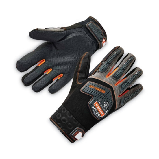 Picture of ProFlex 9015F(x) Certified Anti-Vibration Gloves and Dorsal Protection, Black, Medium, Pair, Ships in 1-3 Business Days