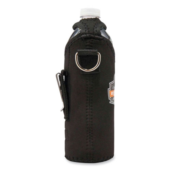 Picture of Squids 3775 Can + Bottle Holder Trap, Small, 3.62 x 7.25 x 2.5, Neoprene, Black, Ships in 1-3 Business Days