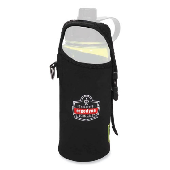 Picture of Squids 3775 Can + Bottle Holder Trap, Large, 3.62 x 7.25 x 2.5, Neoprene, Black, Ships in 1-3 Business Days