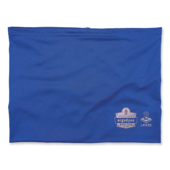 Picture of Chill-Its 6489 2-Layer Cooling Performance Knit Multi-Band, Polyester/Spandex, Large/XL, Blue, Ships in 1-3 Business Days