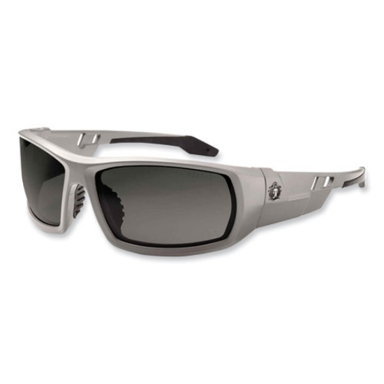 Picture of Skullerz Odin Safety Glasses, Matte Gray Nylon Impact Frame, Polarized Smoke Polycarbonate Lens, Ships in 1-3 Business Days