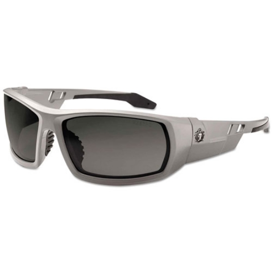 Picture of Skullerz Odin Safety Glasses, Gray Frame/Smoke Lens, Anti-Fog, Nylon/Polycarb, Ships in 1-3 Business Days