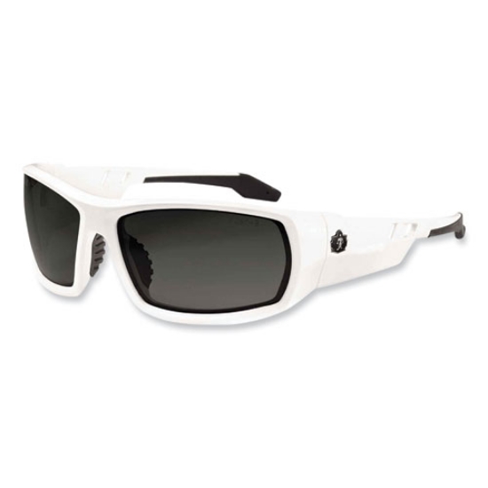 Picture of Skullerz Odin Safety Glasses, White Nylon Impact Frame, Polarized Smoke Polycarbonate Lens, Ships in 1-3 Business Days