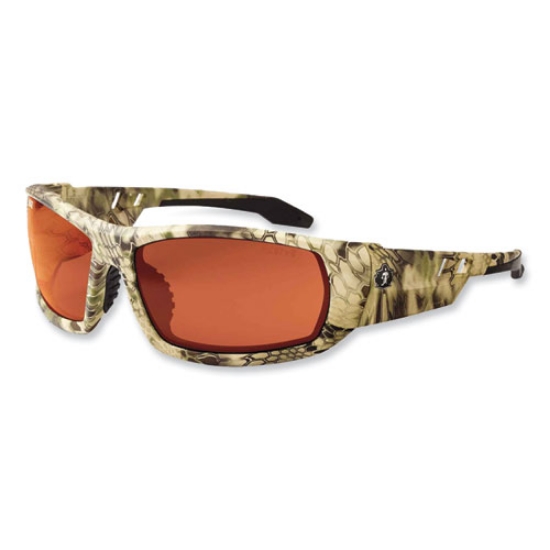 Picture of Skullerz Odin Safety Glasses, Kryptek Highlander Nylon Impact Frame, Copper Polycarbonate Lens, Ships in 1-3 Business Days