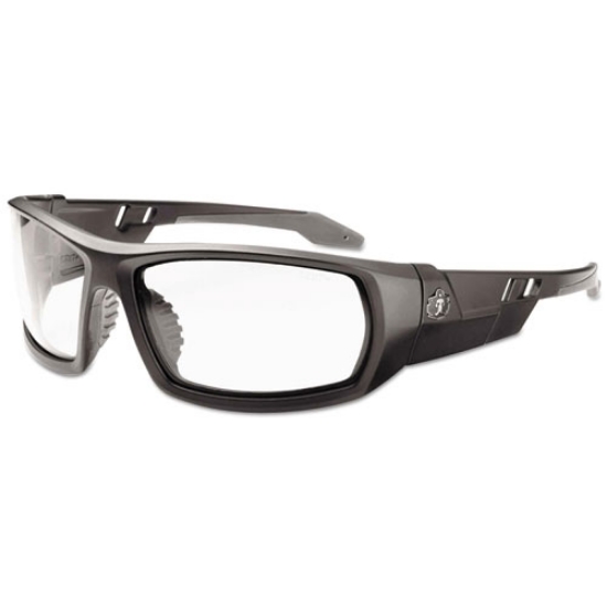 Picture of Skullerz Odin Safety Glasses, Matte Black Frame/Clear Lens, Nylon/Polycarb, Ships in 1-3 Business Days